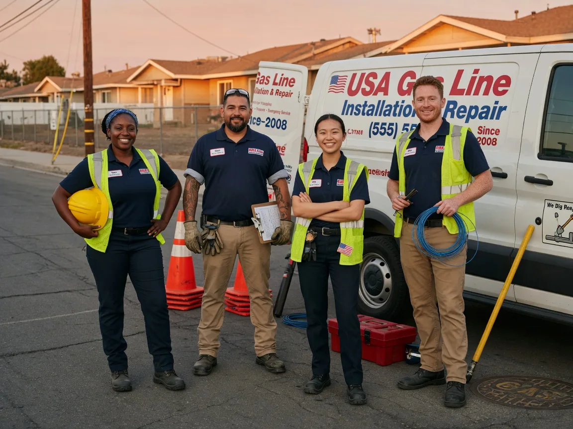 Gas Line Installation company in Coldspring, TX